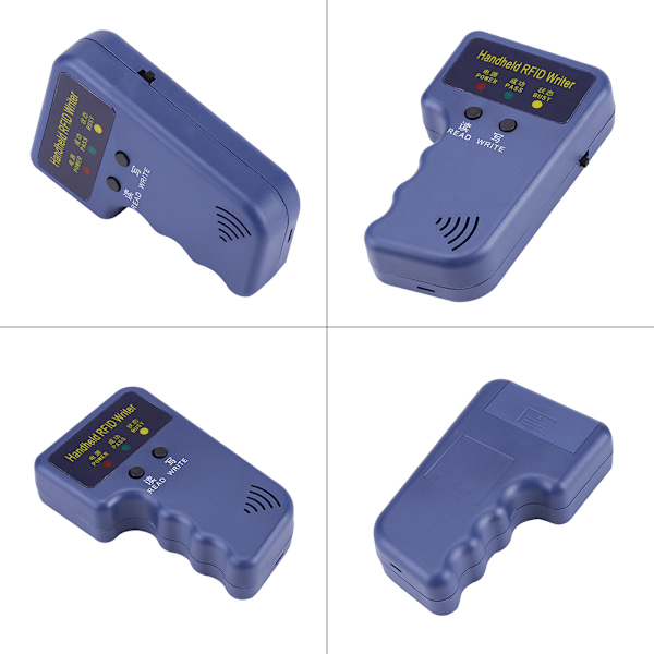 125KHz Håndholdt RFID Skriver/Kopimaskin/Leser/Duplikator med 10 stk. ID-brikker 0.2