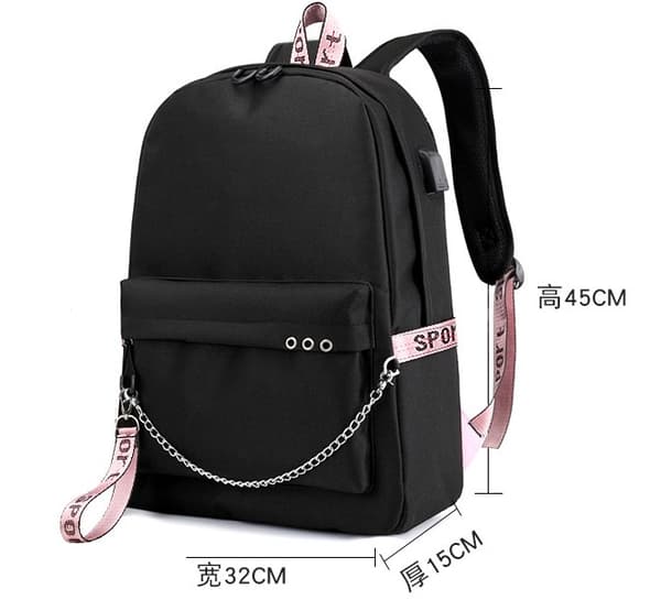Blackpink USB-latausreppu monitoimireppu 3