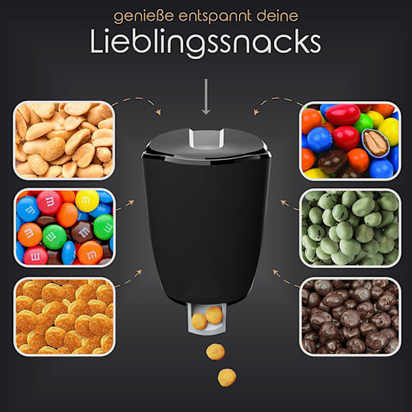 Automatisk Snacksdispenser Håll Dina Fingrar Rena Snacksdispenser för Torkad Frukt Red