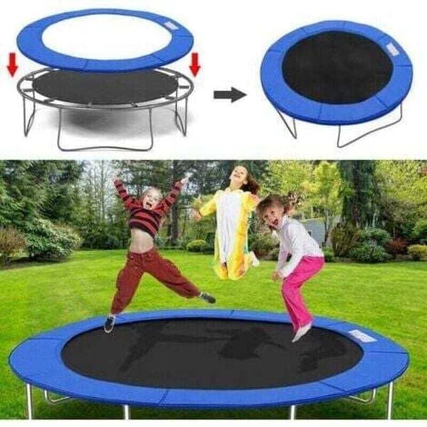 Kantbeskyttelse til 305 cm trampolin - Blå