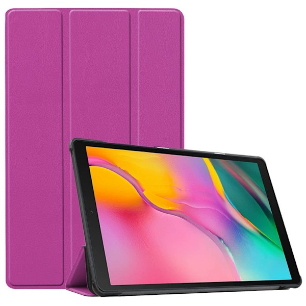Kotelo Samsung Galaxy Tab A9+ Plus -tablettiin, näytön koko 11 tuumaa 2023, erittäin ohut kokoontaitettava kova takakansi, jalustasuojus, tummansininen violetti{ee} Purple 11 in