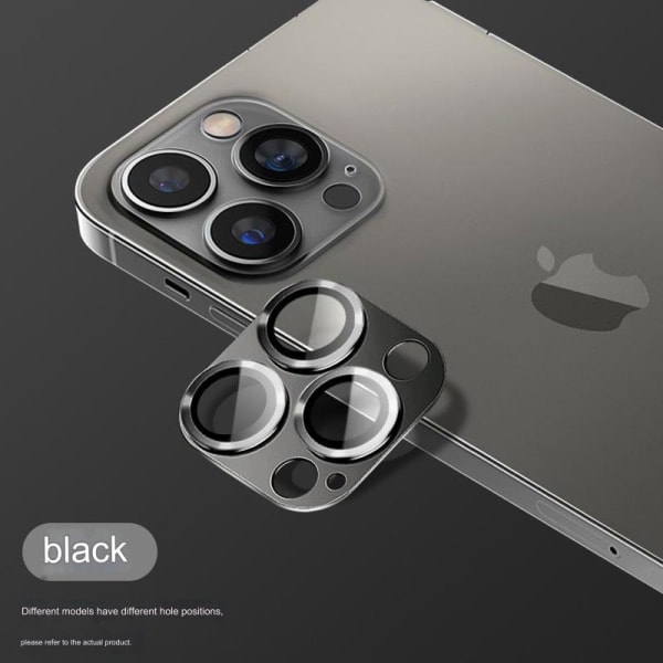 Stykker der passer til iPhone 15-serien linsebeskyttelsesfilm, legeret metal, fuld dækning beskyttelse iPhone 15promax