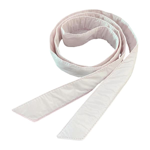 Vinter Vadderad Dunjacka för Kvinnor Ersättningsbälte Girdle Dam 180cm Midjeband Beige