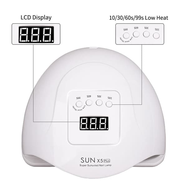 Negletørrelampe til negle UV-gellak SUNX5 PLUS SUNX5 PLUS SUNX5 PLUS EU