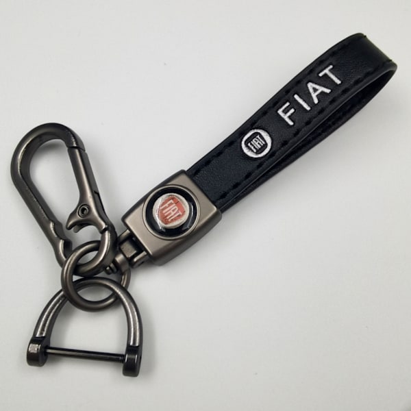 Personoitu metallinen auton avaimenperä logolla - Nahkainen avaimenperä miehille Ma Zh Ma Zh{EE] Ma Zhida Silver Hardware