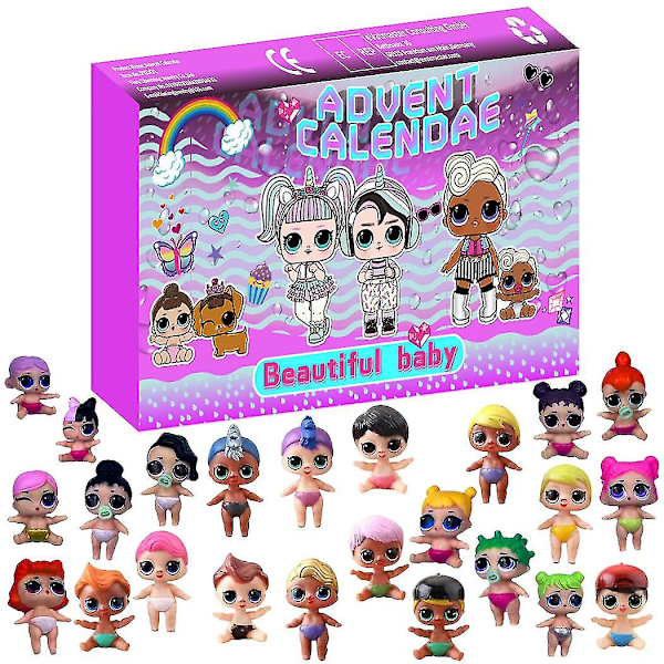 Julekalender Juledukke Ny Blind Box Kit -m39