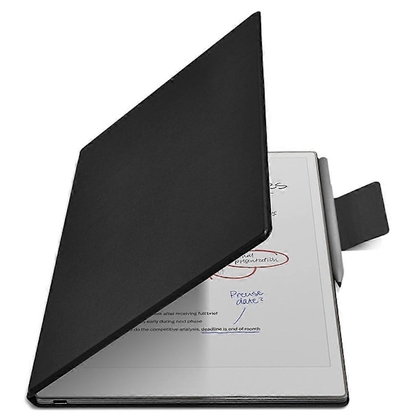 Suojakotelo Remarkable Paper Prolle - PC PU-nahka, magneettikansi kynätelineellä, automaattinen herätys/lepotila, monivärinen Multicolor Black