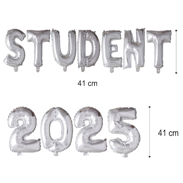 Studenterpynt: Komplet Studenterfestpakke med Balloner, Guirlander & Vimpler til Uforglemmelig Fejring - Skab den Perfekte Studenterreception!