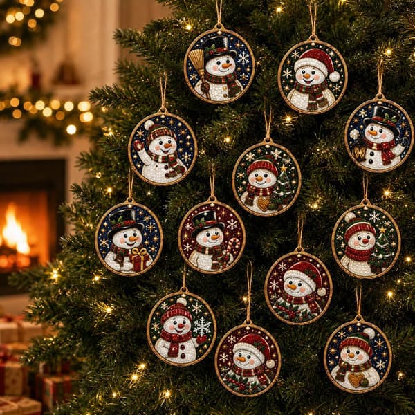 DIY-pärlset för juldekoration med snöre, julklapp Bird Series Set