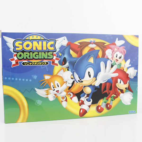 Jud- 2024 Julekalender Dukke Legetøj Jul 24 Dages Nedtælling Kalender Blind Box Gave Sonic