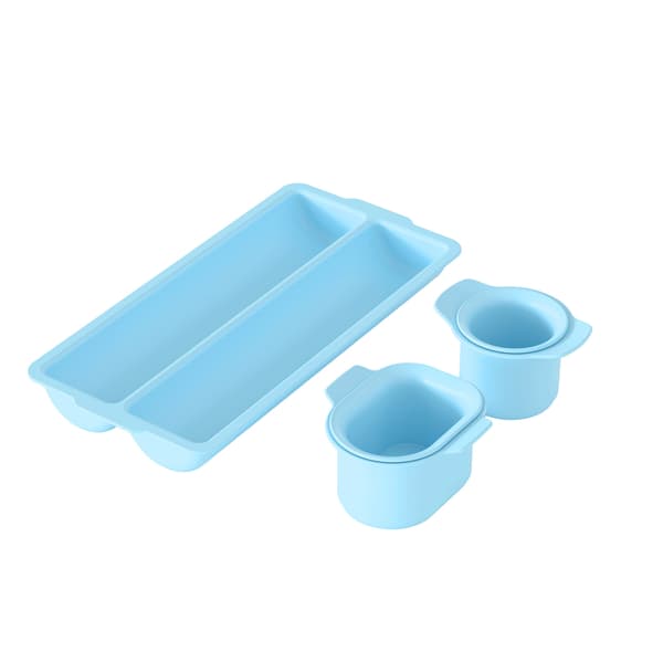 ABS Lollipop-kakform bas-set 3-i-1 glass rund utstickare bakverktyg ej 3D-printad 8-piece set - pink