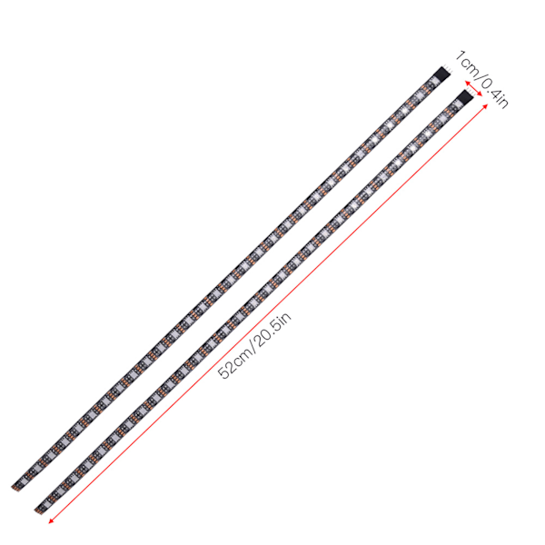 LED-valonauha, alustan valot, vyö, sarja, muuntotarvikkeet Xiaomi M365 -sähköpotkulaudalle, potkulaudan alustan valot, vyö