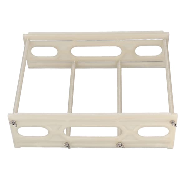 Vinyl Record Drying Rack ABS Plastic Large Capacity Record Storage Holder Sawtooth Design 0.4