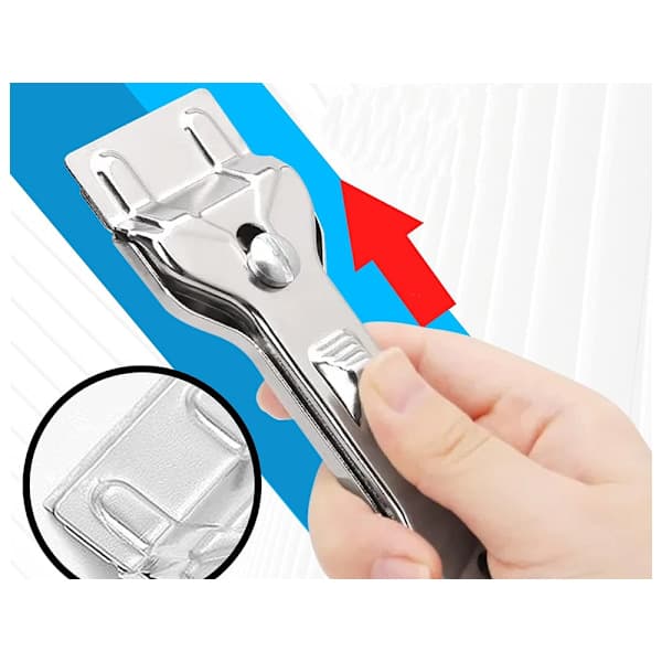 Glass hob scraper / Glass scraper - With 6 replaceable blades