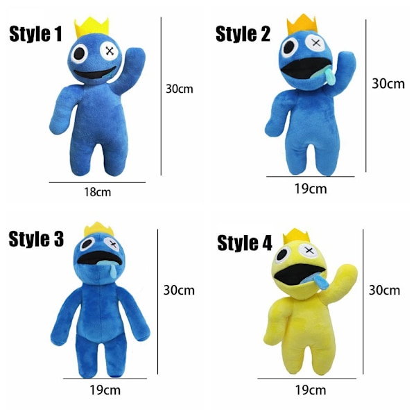 Rainbow Friends Pehmolelut Täytetty Nukke Style 3