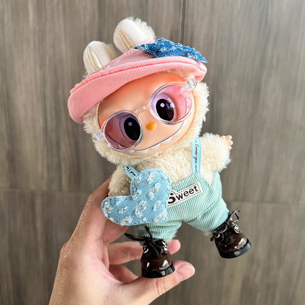 Labubu Vaatesetti Nuken Tarvikkeet 15/17cm Labubu V2 V1{ee} (L-5)