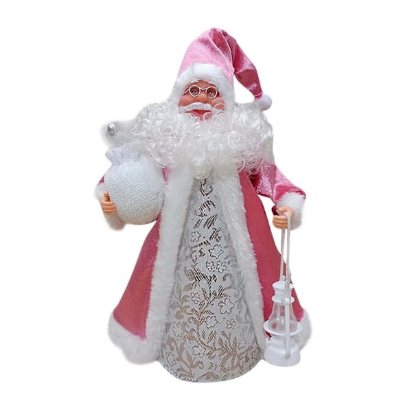 Stor Jultomte Figur Elektrisk Jultomte Plyschleksaker Jultomte Juldekoration För Hem Julpynt{EE}