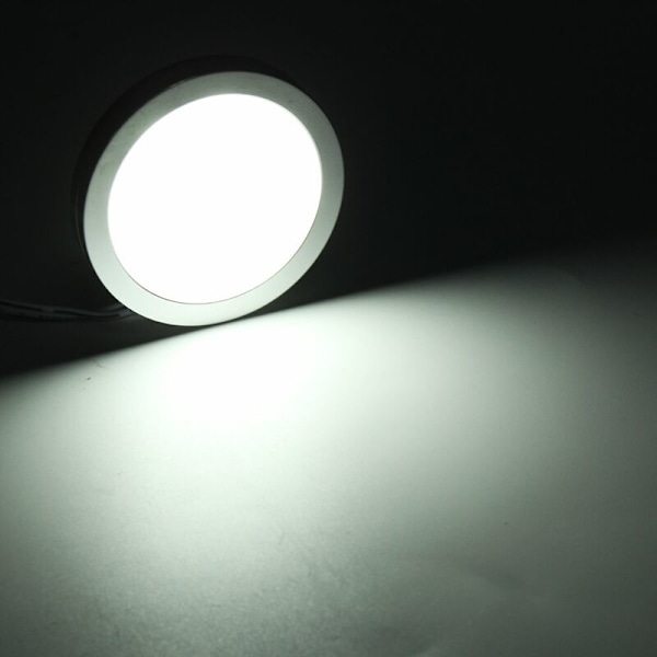 12V 2.5W LED-spottivalo sisätiloihin pakettiautoihin, veneisiin, asuntoautoihin (valkoinen, 1 kpl), lukemiseen, valaistukseen