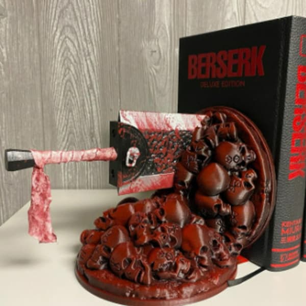Berserk Bokstöd - Dragonslayer Sverd Bokhylle Resin Bokstøtte W9x