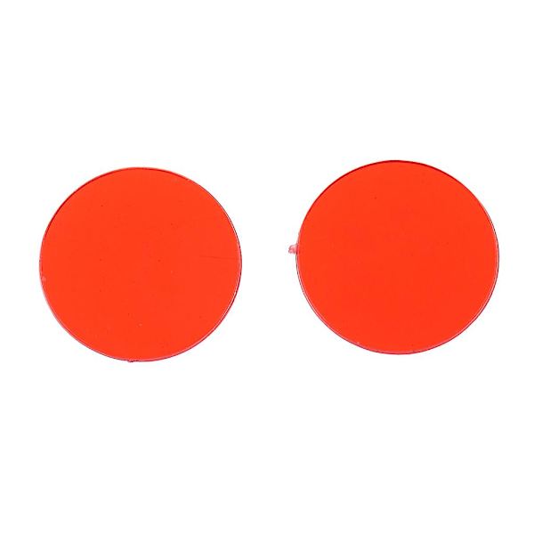 300 st Professionella Bingomarker Räkne Bingomarker Plast Flerfärgade Röda{EE} Red 1.5x1.5cm