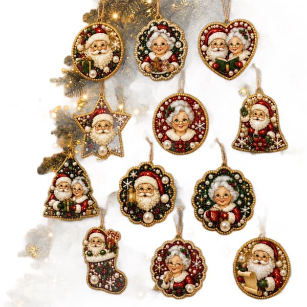 DIY-pärlset för juldekoration med snöre, julklapp Bird Series Set