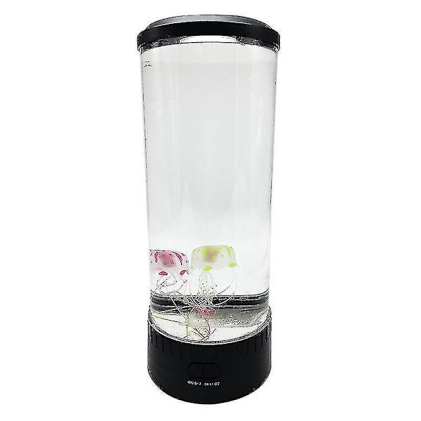 LED Jellyfish Lamp with Globe Shape, USB Powered, with 3 Artificial Luminous Jellyfish