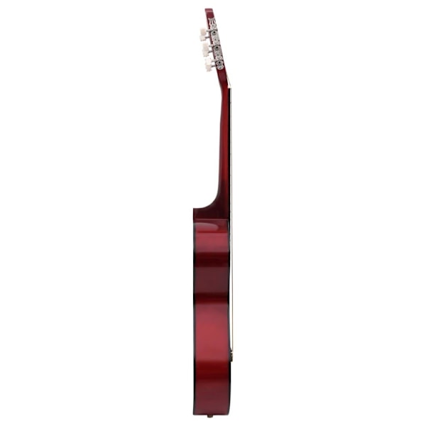 vidaXL Akustisk gitarr, 12 delar, med 6 strängar, western, 38\" Ljusbrun 3650