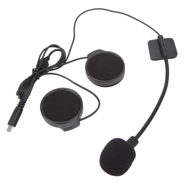 Motorcykelhörlurar Motorcykelhjälm Bluetooth Headset BT 12C Navigation Music Trådlöst vattentätt headset för resor och cykling