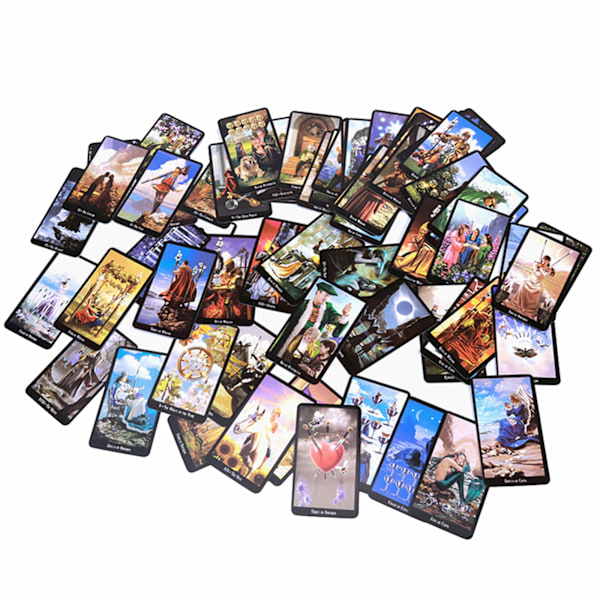 78 stk/sett Tarotkort Fremtid Fortune Telling Divinasjonsspill