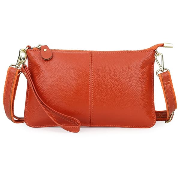 Simple Shoulder Bag Crossbody Bag ORANGE ORANGE