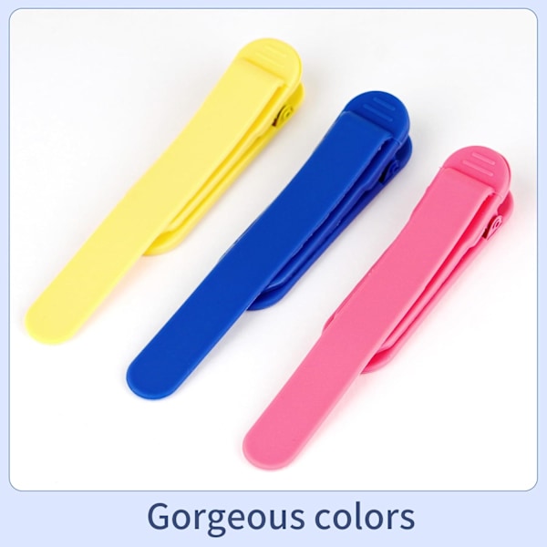 Bogmærke, Unik og Kreativ Metal Silikone Andenæb Bogmærke Clip, En Perfekt Gave til Kvinder og Bogelskere Blue-Yellow-Rose Red
