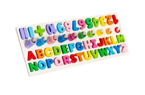 Lær alfabetet / Kognitivt legetøj til børn - Pædagogisk multifärg multicolor
