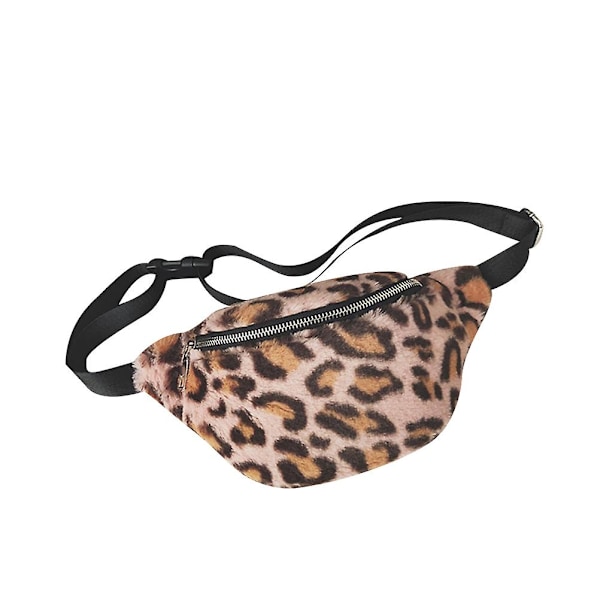 1 stk. Skuldertaske Mode Leopardmønster Taljetaske Brysttaske Messenger Taske til Daglig Shopping Rejse