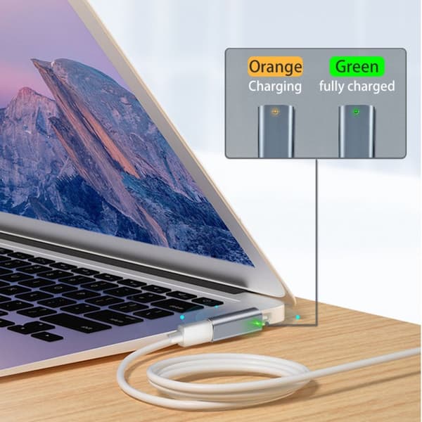 Snabbladdningskabel USB Typ-C till Magsafe 1 2 för Magsafe 2 T for Magsafe 2 T