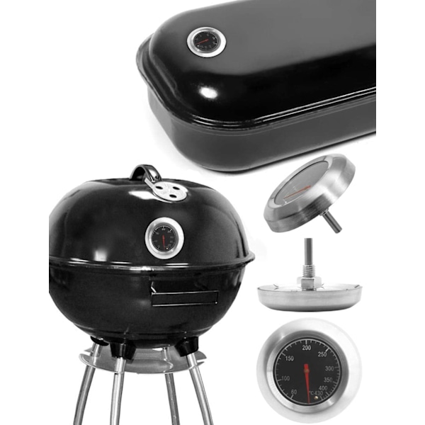Analog matlagningstermometer, temperaturbeständig, diameter 7,5 cm, 10°C - 400°C