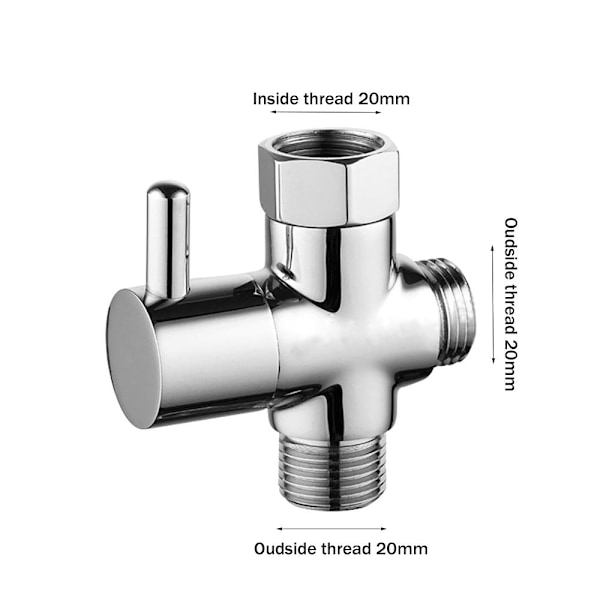 Omleder ventil Dusjarm Omleder 3 3