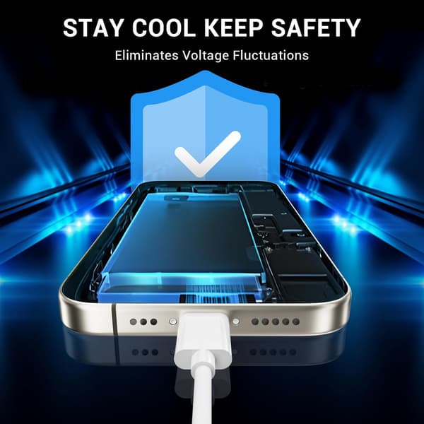 USB C till USB C Snabbladdningskabel 60W Typ C Kompatibel med iPhone 15 16 Android-telefoner 3-pack 1 meter