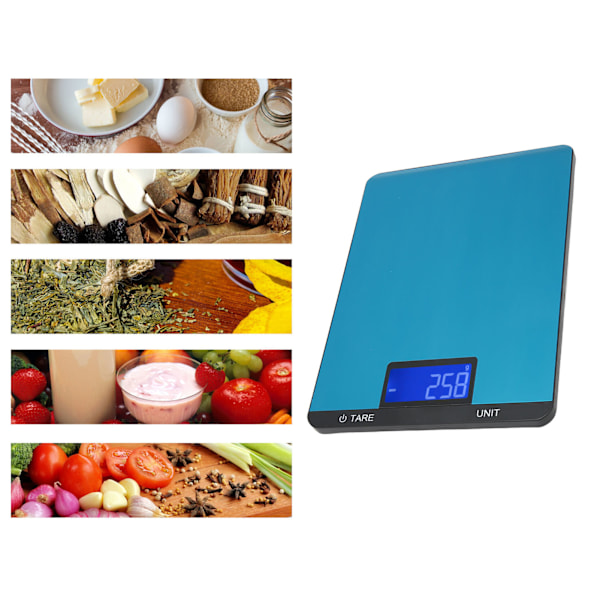 Kitchen Scale Rechargeable High Accuracy Waterproof Portable Electronic Food Scale