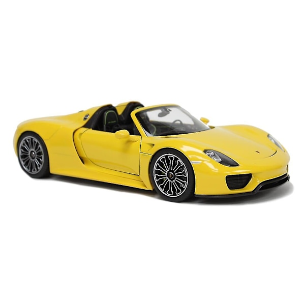 Porsche 918 Spyder 1:18 Støbt modelbil{EE}