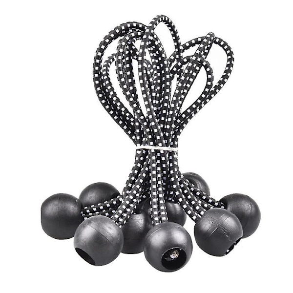 Multifunktionell Elastisk Solid Plastrep Boll Presenning Trampolin Tält Bungee Snören Fästremmar C 15cm830