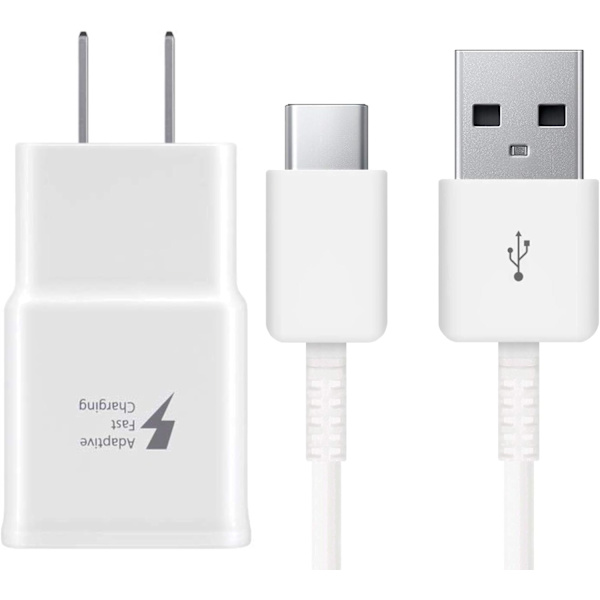 Hurtigoplader Type C, til Samsung oplader Android telefon USB-C opladning