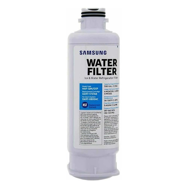 1/3/6 kpl Samsung DA97-17376B DA97-08006C HAF-QIN jääkaapin vesisuodatin 6 pcs