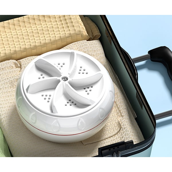 (White) Mini Portable Washing Machine, Portable Washing Machine for