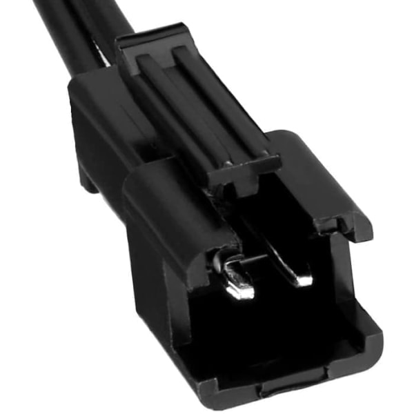 SM-2P 250mAh USB-laddarkabel för RC bil, Ni-MH 4.8V | Snabbladdning, spel över 18 min | Lämplig för drönare, bilradioapparater, svart, plast