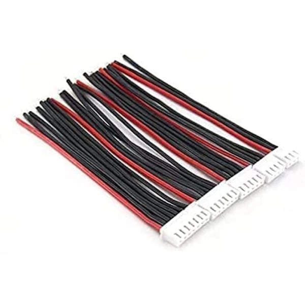 10 kpl 22 AWG 2S 3S 4S 5S 6S Kaapeli Laturi Balansointi JST XH Liitin Pistoke Adapteri (2 kpl x)