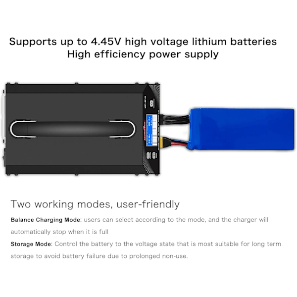 Dual UP600+ 2X600W 25A akkulaturi 2-6S UAV-droneille - nopea ja turvallinen lataus älykkäällä tasapainotuksella