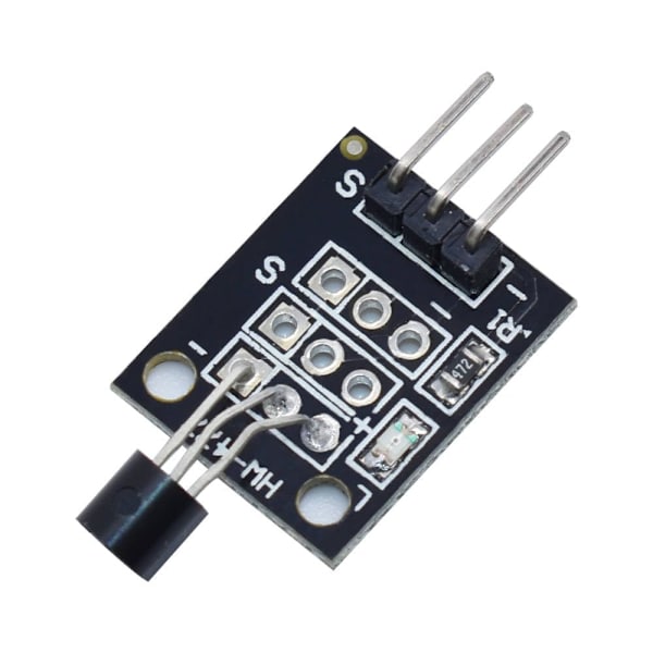 Hall Sensor Modul KY-035 för Arduino | Magnetfält Detektering | Analog Utsignal | Kompatibel med Mikrokontroller | Utbildning och DIY