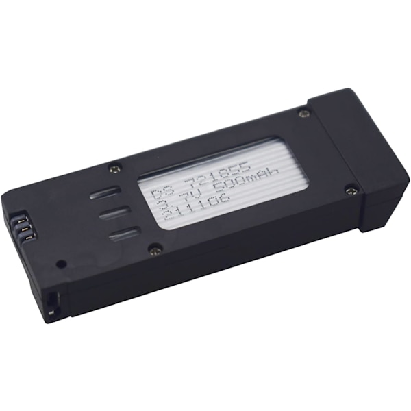 4 stk. LiPO-batterier 3.7V 500mAh og 4-i-1 oplader til droner E58 S168 JY019 RC Quadcopter - Hurtigopladningssæt