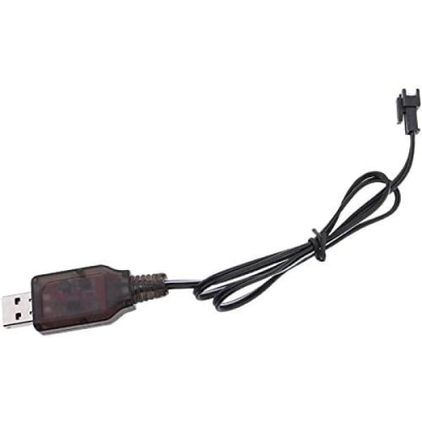 SM-2P 250mAh USB-laddkabel för RC-bil för 6V Ni-Mh-batterier