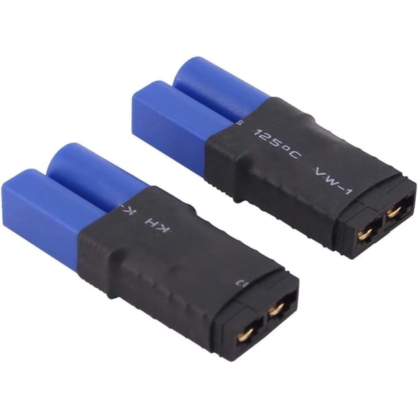 2 dele TRX Traxxas EC5-han til EC5-hun adapter til RC-modellering - højkvalitets kontakt